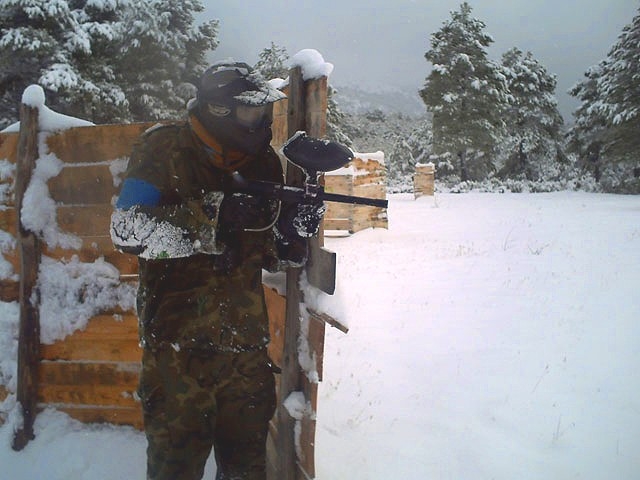 Paintball En nieve